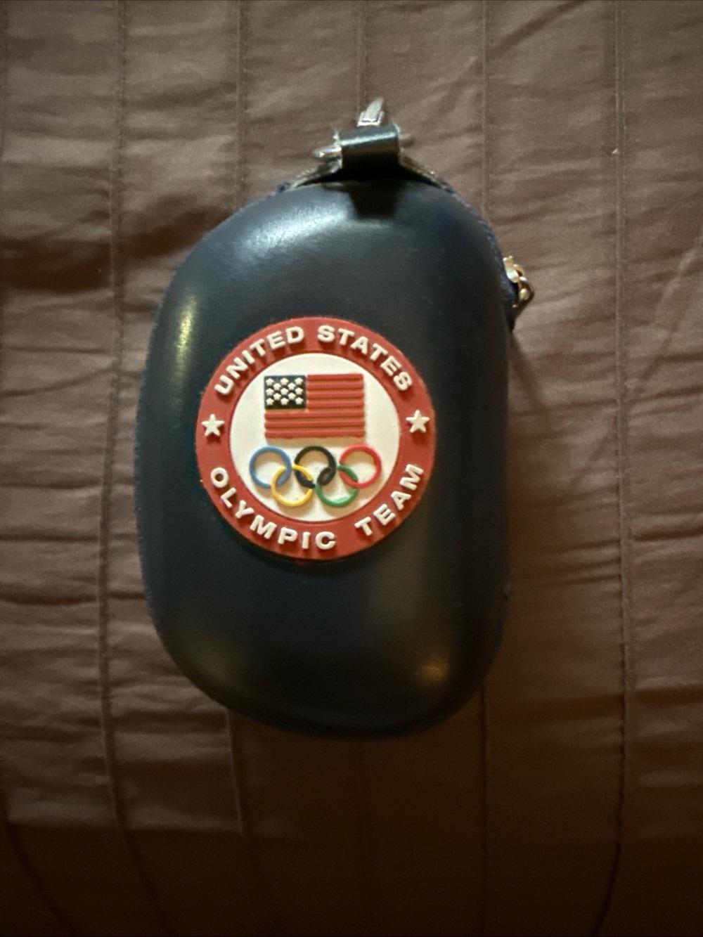 Polo by Ralph Lauren Navy Sunglasses Case with United States Olympic Team Emblem